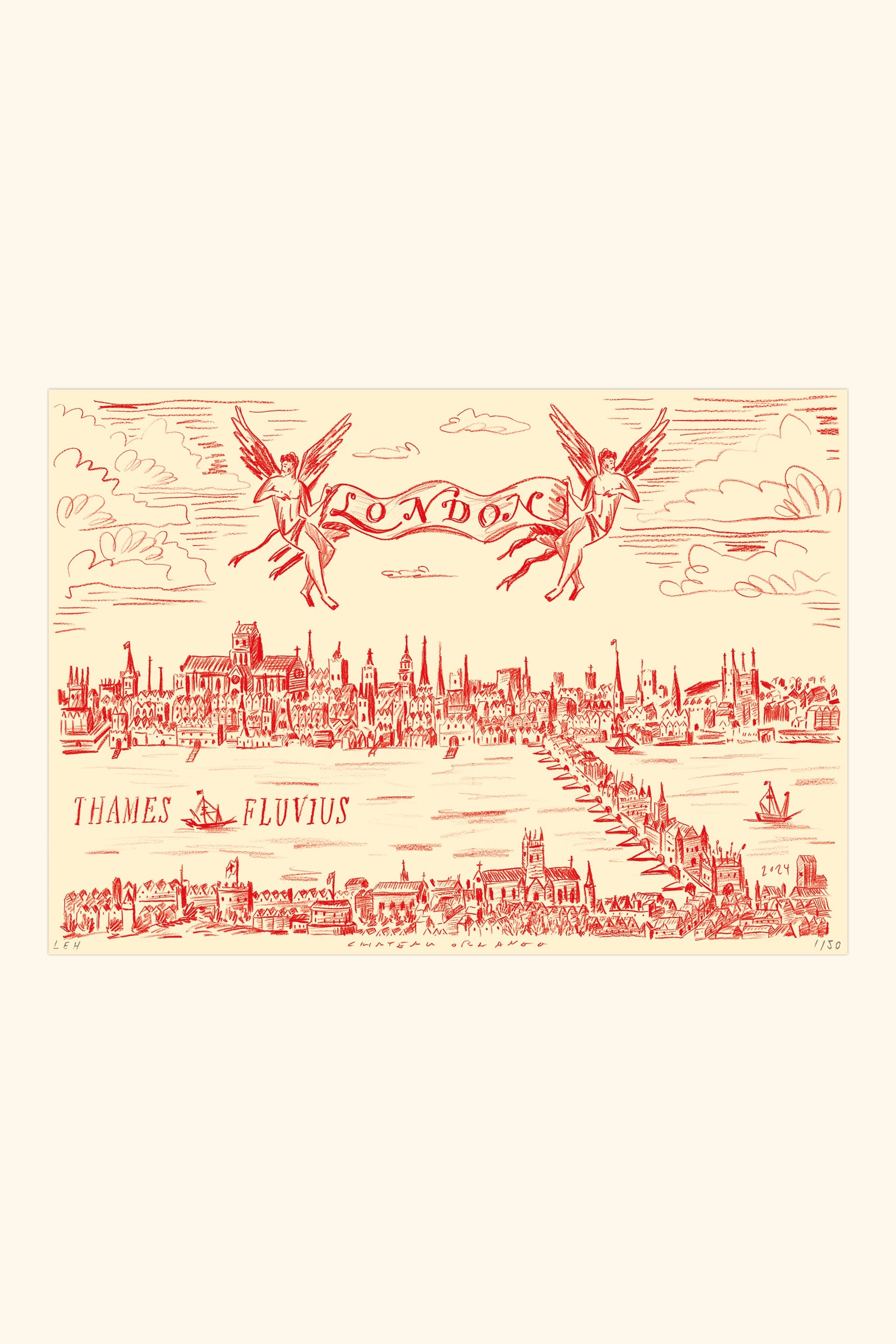 London Panorama Poster