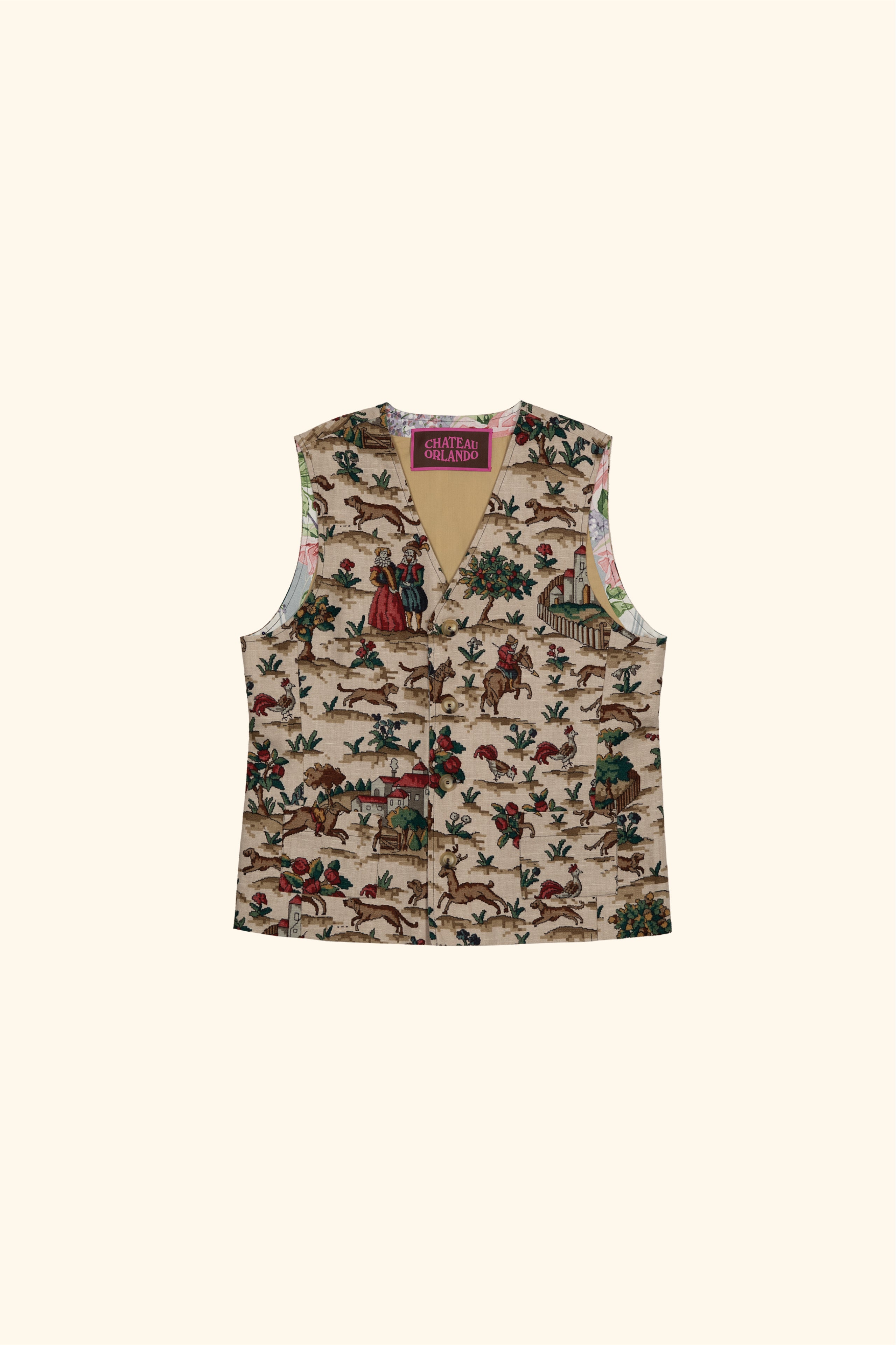 Hunting Scenes Waistcoat